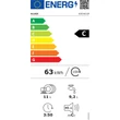 Kép 3/5 - Kluge beépíthető mosogatógép, 45 cm, időkijelző a padlón