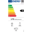 Kép 9/9 - Kluge beépíthető kombi hűtőszekrény alul fagyasztóval, DualNoFrost, 170L/63L