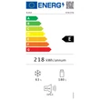 Kép 5/6 - Kluge beépíthető kombi hűtőszekrény alul fagyasztóval, DualNoFrost, 180L/63L