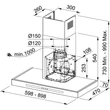 Kép 2/2 - FRANKE SMART FSMT 605 XS inox páraelszívó