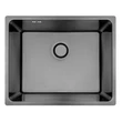 Kép 1/2 - LAVEO ADEN egymedencés inox mosogató, grafit