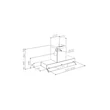 Kép 2/4 - SIRIUS - Páraelszívó SLTC-919 TW 52 cm inox
