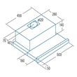 Kép 2/8 - CATA - Páraelszívó TF-5250 WH/L (2 motoros)