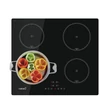 Kép 4/5 - CATA - Beépíthető indukciós főzőlap IB-6324E2 BK Hob to Hood