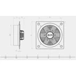 Kép 2/3 - BVN - Ventilátor B6PAT-350