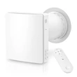 Kép 1/9 - HOLTOP/AIRWOODS AV-TTW5-W egyhelyiséges hővisszanyerős szellőztető automata zsaluval, WiFi csatlakozással, páraérzékelő szenzorral, pollenszűrővel