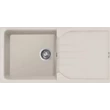 Kép 1/2 - ELLECI - Gránit mosogatótálca Ego 480 G39 Bianco soft