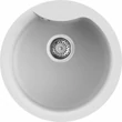 Kép 1/2 - ELLECI - Gránit mosogatótálca Ego ROUND G68 Bianco