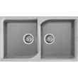 Kép 1/2 - ELLECI - Gránit mosogatótálca Ego 450 M79 Aluminium