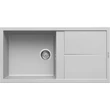 Kép 1/2 - ELLECI - Gránit mosogatótálca Unico 480 M79 Aluminium