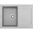 Kép 1/2 - ELLECI - Gránit mosogatótálca Easy 135 M79 Aluminium