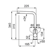 Kép 2/2 - ELLECI - Csaptelep Shell Plus (C02) G40 nero