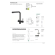 Kép 2/2 - ELLECI - Csaptelep Tourmaline pure G68 bianco