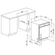 Kép 11/11 - SMEG BEÉPÍTHETŐ MOSOGATÓGÉP, 60 cm, 13 teríték, 5 funkció, 3 hőmérséklet