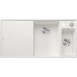 Kép 1/5 - BLANCO AXIA III 6S-F jobb fehér fa tar, SZINTBE ÉPÍTÉS