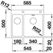 Kép 3/5 - BLANCO ANDANO 340/180-IF/A exc. InFino