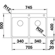 Kép 3/5 - BLANCO ANDANO 340/340-IF/A exc. InFino