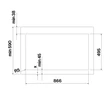 Kép 7/8 - Falmec BRERA 89 cm indukciós főzőlap beépített elszívóval, 2x2 bridge zóna