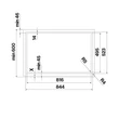 Kép 5/7 - Falmec  QUANTUM PRO 84 cm indukciós főzőlap beépített elszívóval, 2x2 bridge zóna