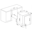 Kép 2/5 - SMEG TELJESEN BEÉPÍTHETŐ MOSOGATÓGÉP,60 cm,14 teríték,12+2 funkció,42 dB,A energiao.,Planetarium,3 FlexiDuo,Smeg Connect