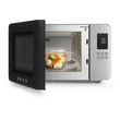 Kép 9/10 - SMEG ASZTALI MIKROHULLÁMÚ SÜTŐ GRILLEL, Collezione design, 29 liter, matt fekete