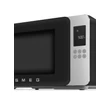Kép 10/10 - SMEG ASZTALI MIKROHULLÁMÚ SÜTŐ GRILLEL, Collezione design, 29 liter, matt fekete