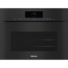 Miele DGC 7840X beépíthető kompakt gőzsütő, fogantyú nélküli kivitel, Obszidiánfekete_Modernkonyha