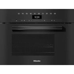 Miele DGM 7440 beépíthető gőzpároló mikrohullámú üzemmóddal, obszidiánfekete_Modernkonyha