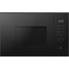 Kluge beépíthető mikrohullámú sütő grillel, 20L, fekete üveg
