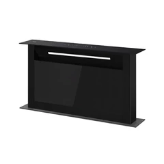 Kluge pultból kiemelkedő fekete páraelszívó, 60cm