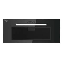 Kluge beépíthető fekete páraelszívó, 75cm