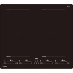Kluge beépíthető indukciós főzőlap, 60cm, fekete ü., 2 Flexi zóna