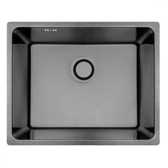 LAVEO ADEN egymedencés inox mosogató, grafit