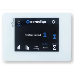 AERAULIQA CTRL-HO digitális fali szabályozó egység Orion szellőztetőkhöz