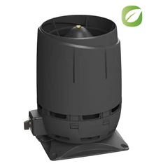 Vilpe ECo125S FLOW tetőventilátor, fekete