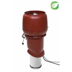 VILPE ECo220P/160/500 tetőventilátor, vörös - A készlet erejéig rendelhető!