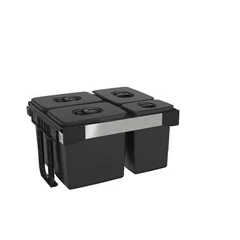 EKOTECH - Beépíthető hulladékgyűjtő FREE JAZZ 60 - 3x15 liter+1x7 liter