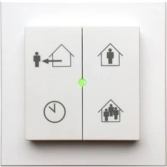 SIBER - Wireless 4 gombos vezérlő egység központi hővisszanyerős szellőztetőhöz
