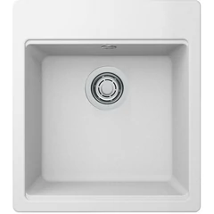 ELLECI - Gránit mosogatótálca Time 102 G68 Bianco
