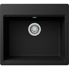 ELLECI - Gránit mosogatótálca Time 105 G40 Nero