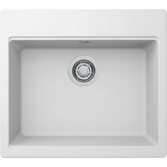 ELLECI - Gránit mosogatótálca Time 105 G68 Bianco