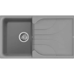 ELLECI - Gránit mosogatótálca Ego 400 G48 Cemento