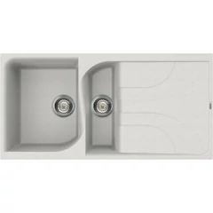 ELLECI - Gránit mosogatótálca Ego 475 G52 Bianco Pietra - Kifutó termék!