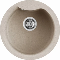 ELLECI - Gránit mosogatótálca Ego ROUND G51 Avena