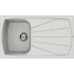ELLECI - Gránit mosogatótálca Living 400 G52 Bianco Pietra - Kifutó termék!