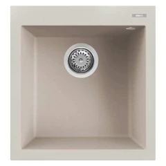 ELLECI - Gránit mosogatótálca Quadra 102 G39 Bianco soft
