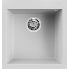 ELLECI - Gránit mosogatótálca Quadra 102 G68 Bianco