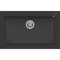 ELLECI - Gránit mosogatótálca Quadra 130 G40 Nero