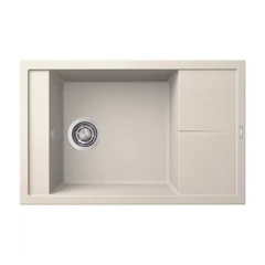 ELLECI - Gránit mosogatótálca Unico 305 G39 Bianco soft