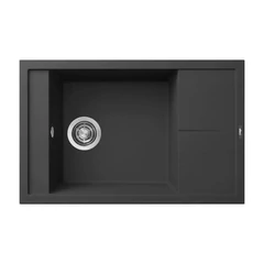 ELLECI - Gránit mosogatótálca Unico 305 G40 Nero